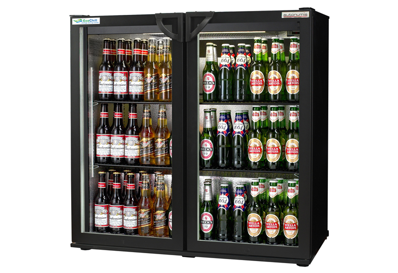 autonumis double door bottle cooler